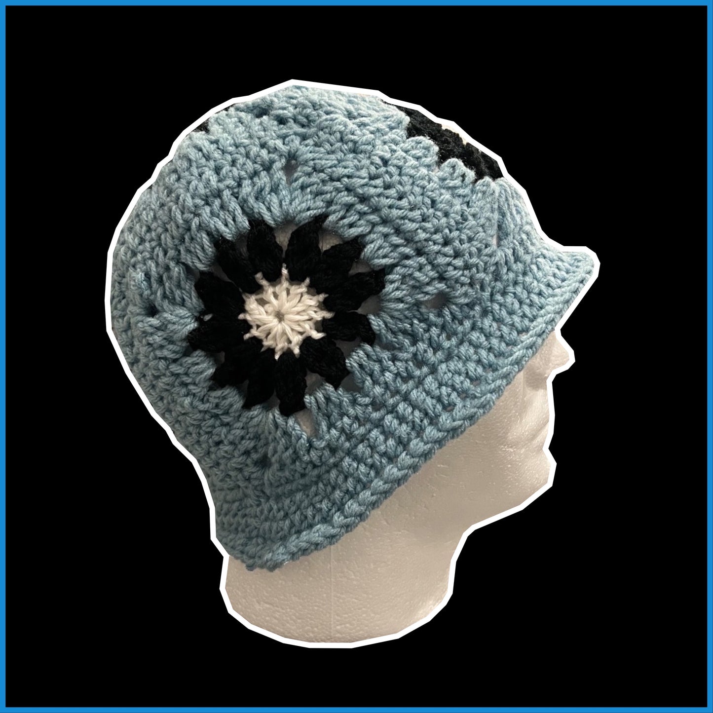 Custom Granny Square Hat