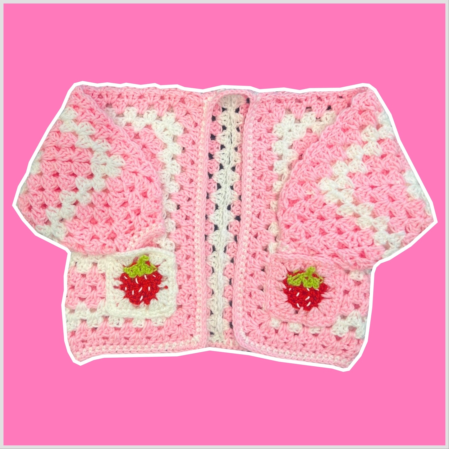 Kids Crochet Cardigan