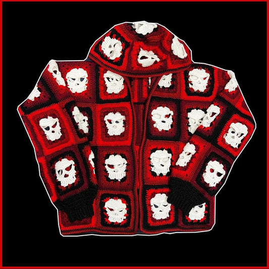 Crochet Square Hoodie