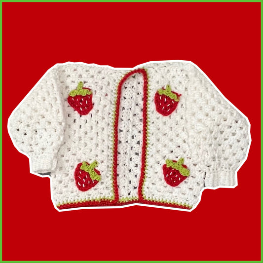 Kids Crochet Cardigan