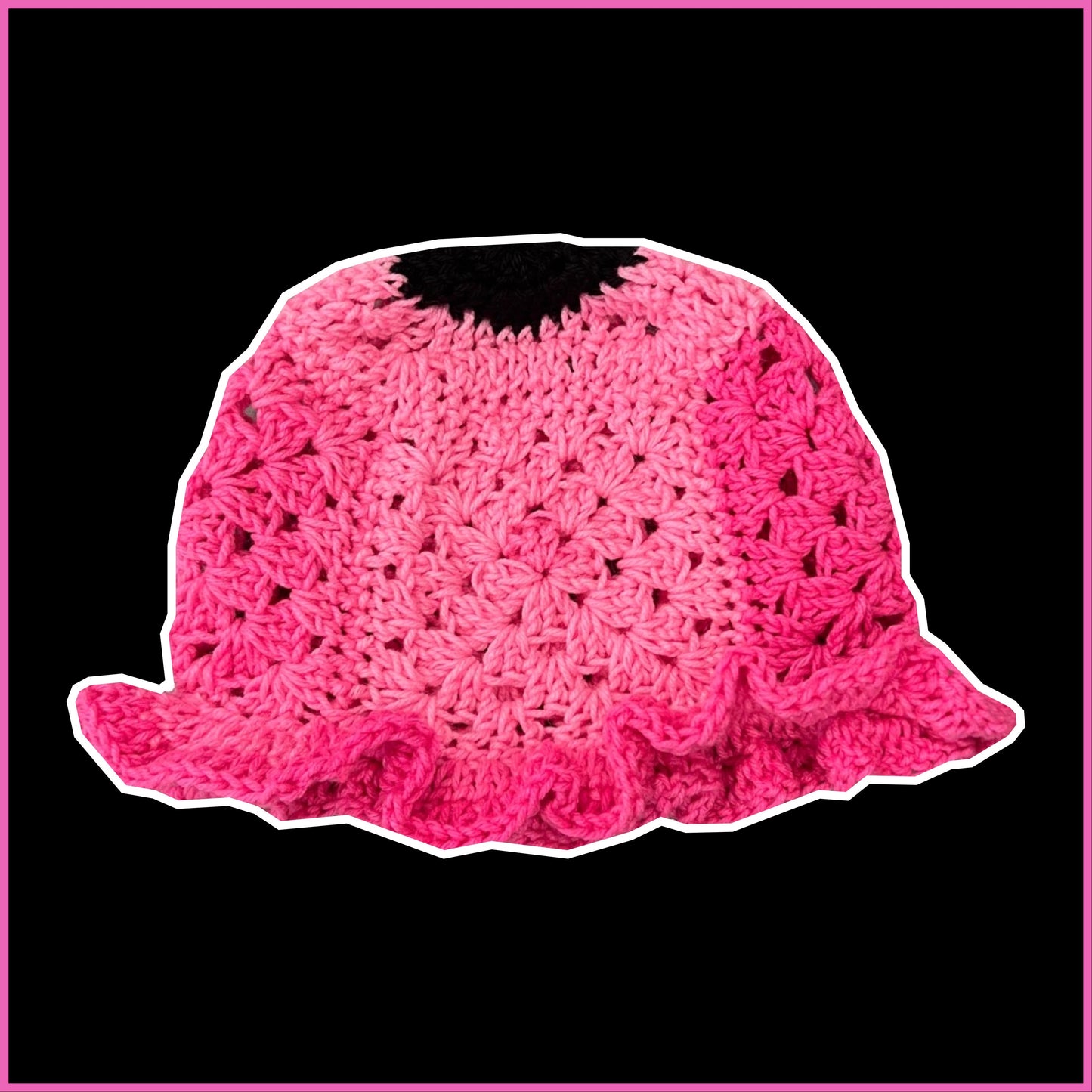 Custom Granny Square Hat