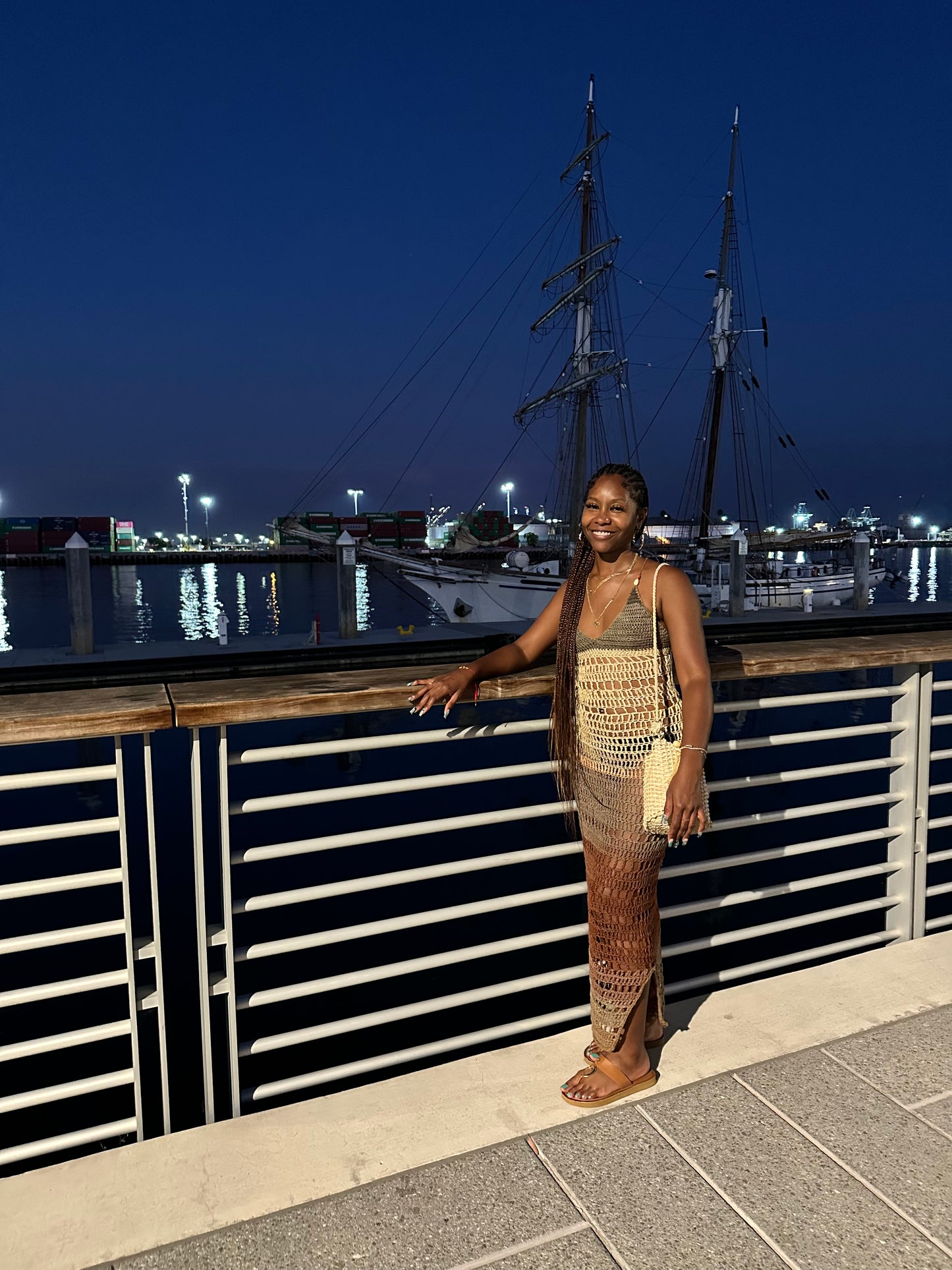 Crochet Maxi Dress