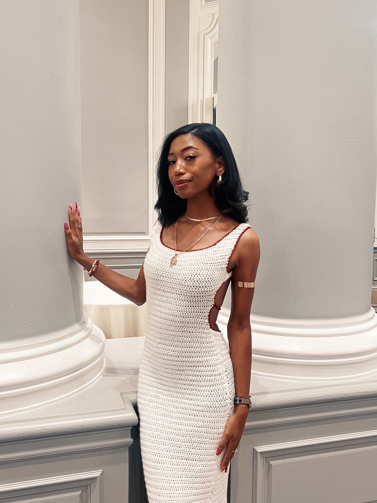 Crochet Maxi Dress