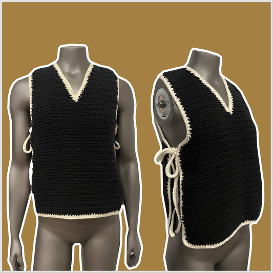 Sweater Vest w/ Open Sides