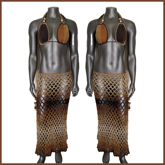 Crochet 2 Piece Bikini Set